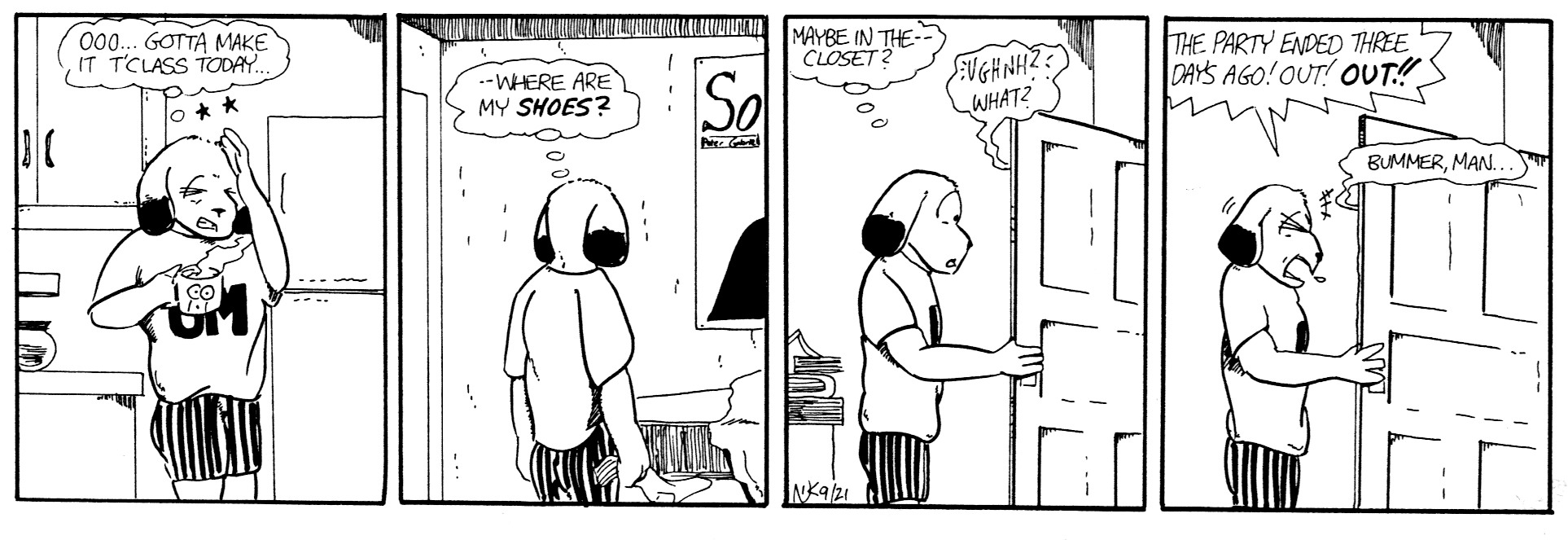 That time I was crazy enough to draw a daily comic strip That time I was crazy enough to draw a daily comic strip