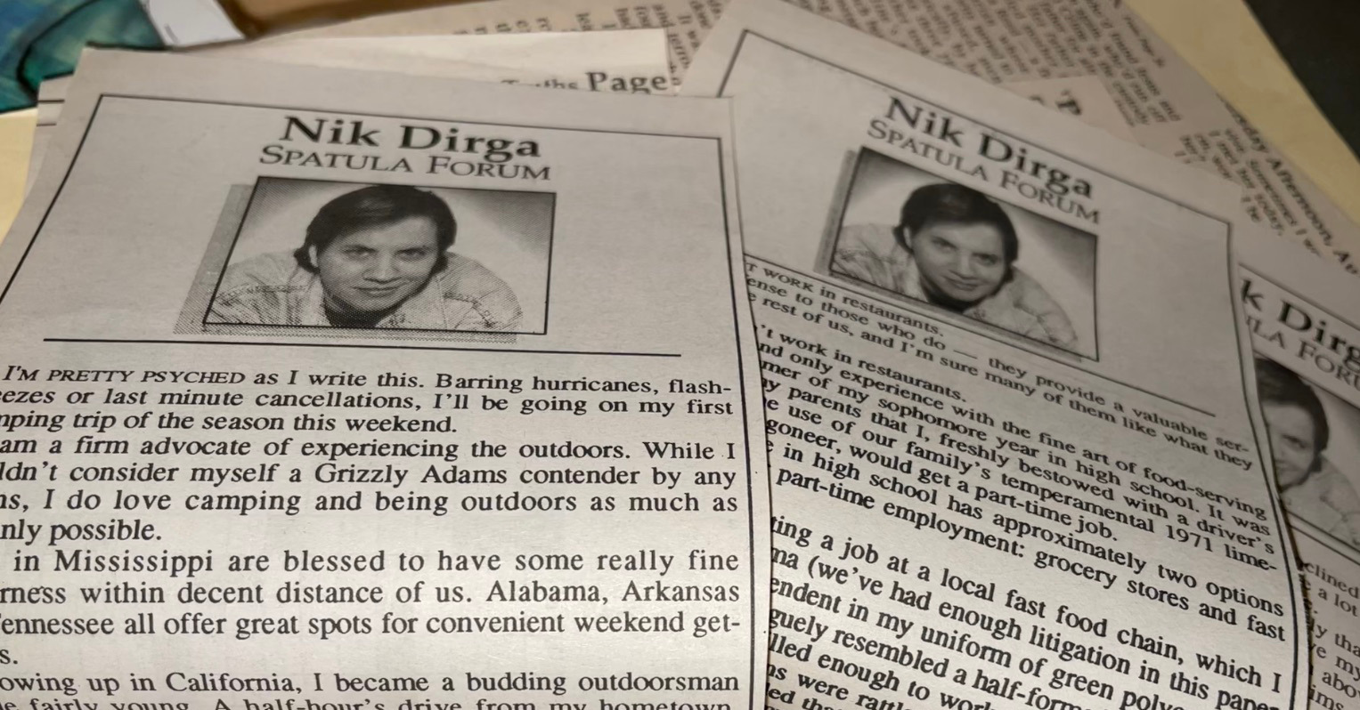 The life and times of a newspaper columnist – Nik Dirga